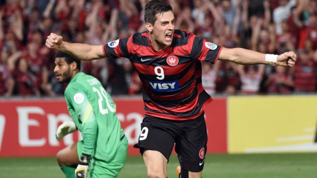 Ready to go: Tomi Juric says the Wanderers are ready to take on the world's best club teams.