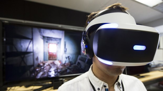 The new PlayStation VR headset will put virtual reality gaming into Australian homes from October.