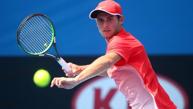 Reigning Australian Open boys champion Oliver Anderson has been charged by police with match fixing.