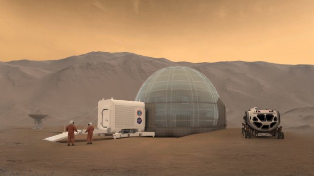 Pie in the sky? Mars Ice Home concept.