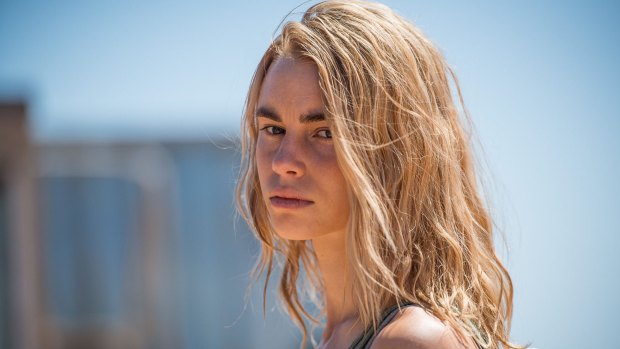 Lucy Fry as Eve in the Stan original Australian Series, <i>Wolf Creek</i>, which has been sold to the UK.