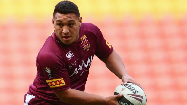 Canberra Raider Josh Papalii is expected to be named on Queensland's bench when the team for Origin I is announced on Tuesday night. 