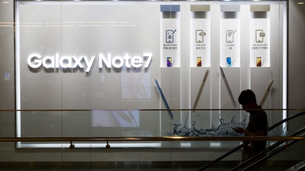 The Galaxy Note 7 became available only two weeks ago.
