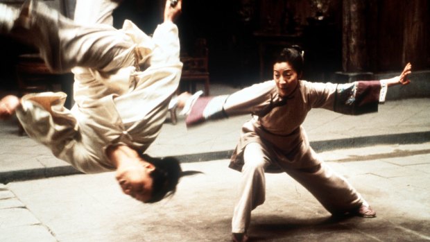 Action sequencer: Zhang Ziyi (left) and Michelle Yeoh battle in director Ang Lee's Crouching Tiger, Hidden Dragon.