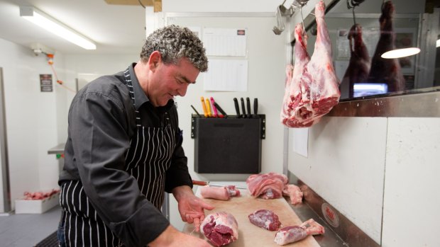 Peter Shaw, butcher of The Meat Store in Bondi Junction.