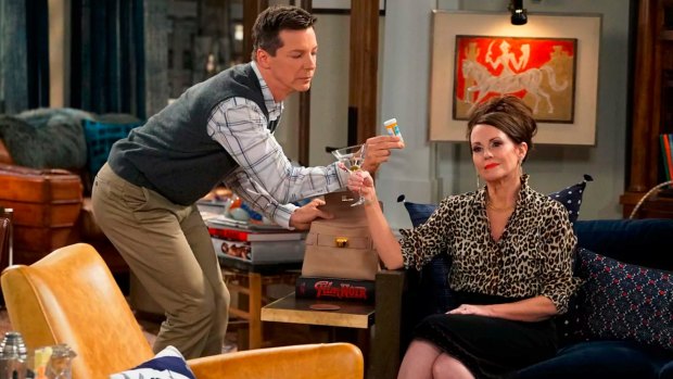 Sean Hayes as Jack McFarland and Megan Mullally as Karen Walker became the stand out stars of Will and Grace.