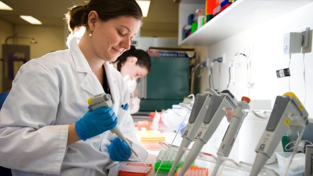 CSIRO's Clare Holleley in 2013.