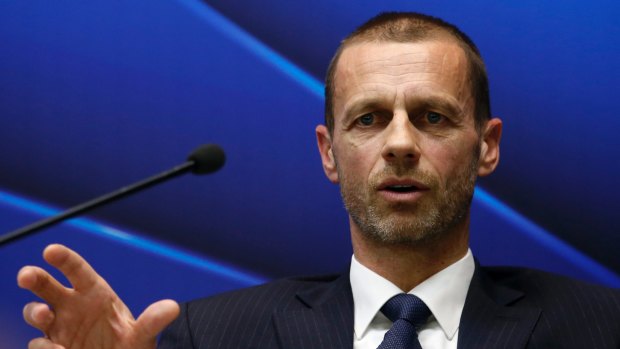 President Aleksander Ceferin says UEFA will never allow the creation of a closed Super League, telling the elite teams "money does not rule''.