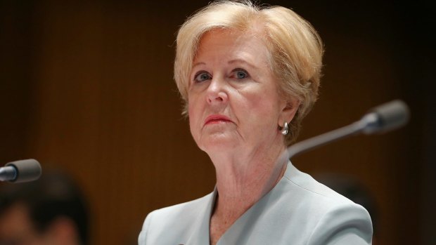 Outgoing Human Rights Commission President Gillian Triggs in February.