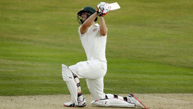 Stepping up: Mitchell Marsh will replace Shane Watson for the second Test.