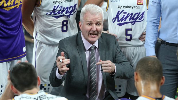 Not giving up: Kings coach Andrew Gaze says the team will play every game as if it is their last.