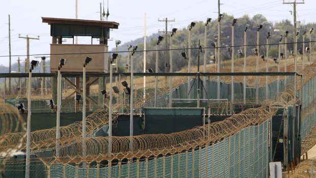 Controversial: Guantanamo Bay prison in Cuba.