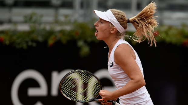 Dropped off: Daria Gavrilova has falled to outside the top 50 after the highs of her Australian Open campaign.