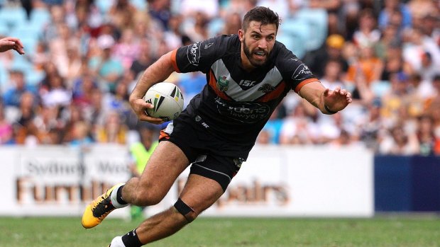 Teddy-rific: James Tedesco is back for the Wests Tigers.