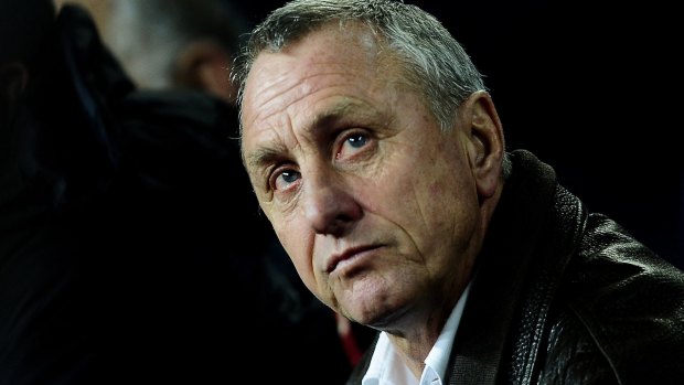 Remembered: Johan Cruyff was remembered with a minute applause in the friendly between France and the Netherlands.