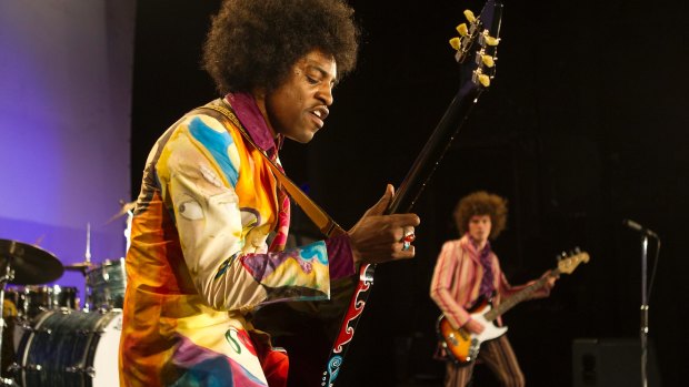 Andre Benjamin stars as Jimi Hendrix in the unconventional biopic Jimi: All Is By My Side.