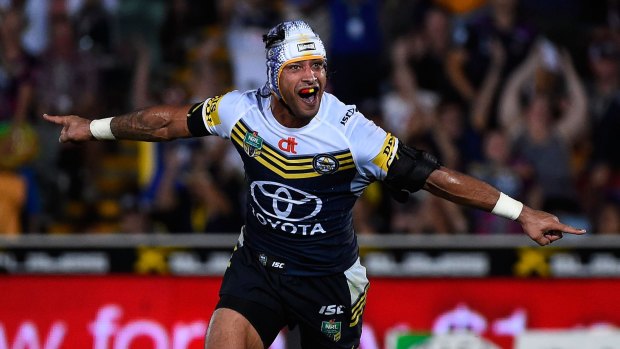 Always the one to watch: Cowboys ace Johnathan Thurston has big plans for the finals.
