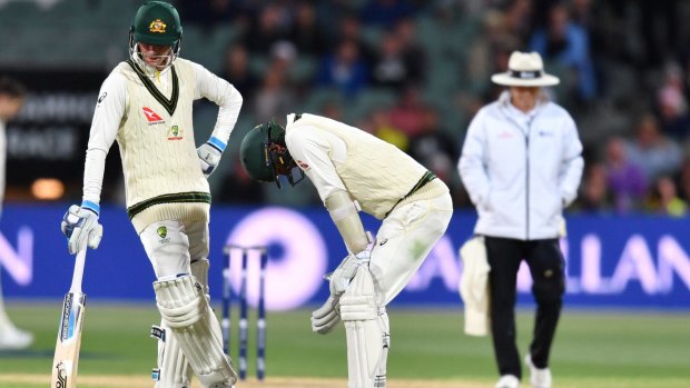 Nathan Lyon makes the most of a late hit on day three to wind down the clock.