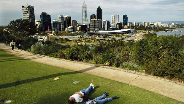 Kings Park has always overlooked the City of Perth - but soon will be part of it. 