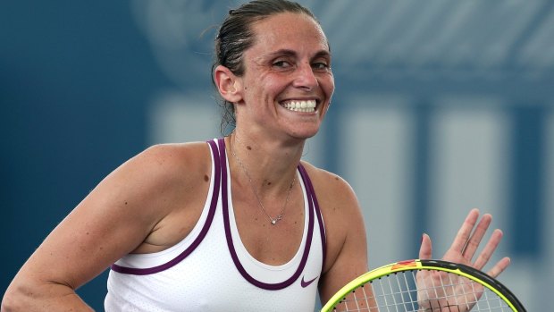 Italy's Roberta Vinci will be Maria Sharapova's first opponent in her comeback from a doping ban.