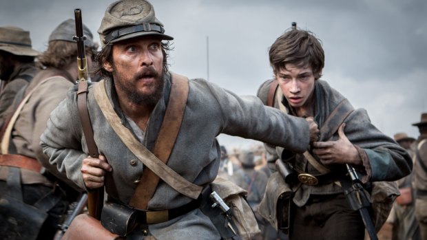 Deserter: McConaughey leads a band of freedom fighters in the historical drama <i>Free State of Jones</i>.