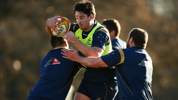 Lock Sam Carter is back in the Brumbies team after farewelling a close mate.