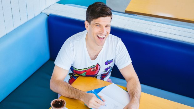 The Bachelor host Osher Gunsberg, ambassador for Yoobi.