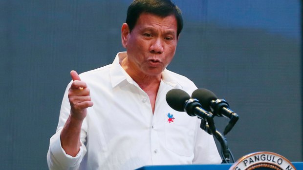 Philippine President Rodrigo Duterte has looked to shift the pro-US, anti-China stance of predecessors. 