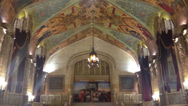 Regent Theatre's heritage foyer.