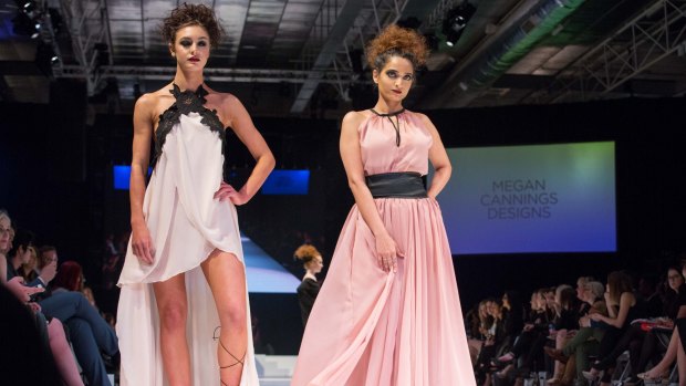 Megan's 'floaty and feminine' collection was a hit at last year's Fashfest.