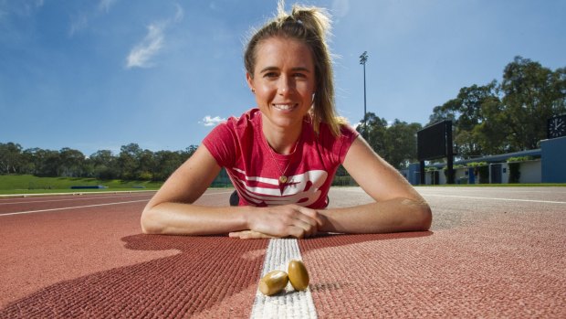 Canberra runner Emily Brichacek has withdrawn injured from the world athletics championships. 