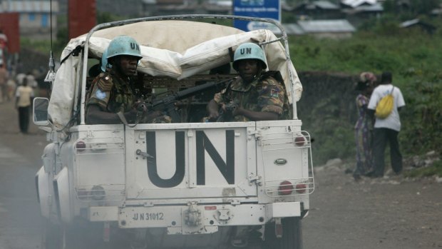 The peacekeeping mission in the Congo is the United Nations' largest.
