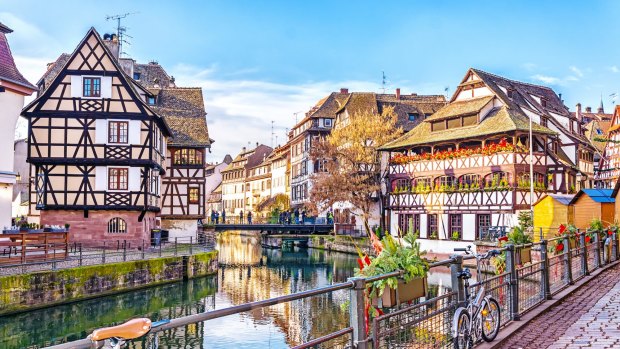 Strasbourg in France started out in 12BC as a Roman encampment called Argentoratum.