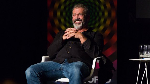 Relaxed in his old home town ... Mel Gibson is looking to direct a Jacobean tragedy as his next project.