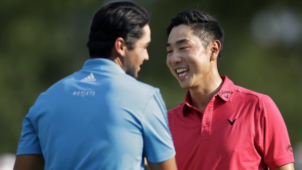 Bae Sang-moon and Jason Day share the lead.
