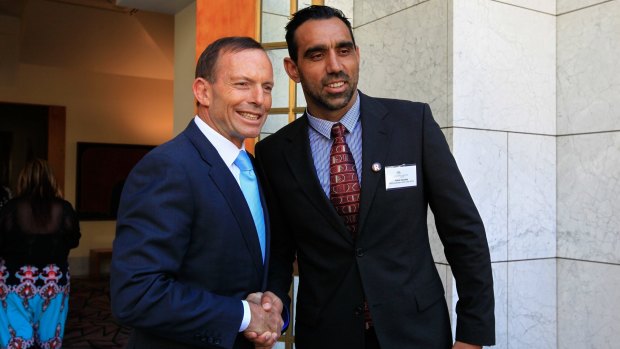 Prime Minister Tony Abbott has called on AFL fans to treat Adam Goodes with respect.