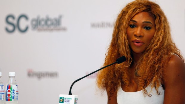 Serena Williams said the comments were "in a way bullying".