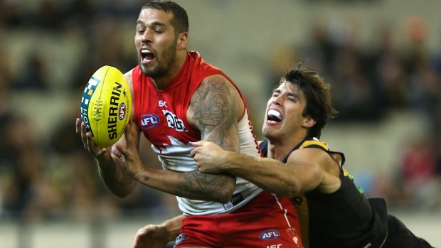 Alex Rance will again be charged with curbing Lance Franklin's influence.
