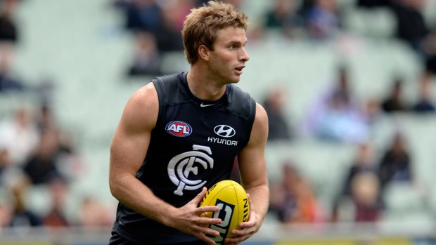 Packed his bags: Lachie Henderson says he left Carlton in pursuit of success and happiness.