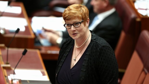 Voters were encouraged by Mike Baird's strong message: Marise Payne.