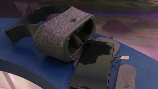 Google's Daydream VR view headset.