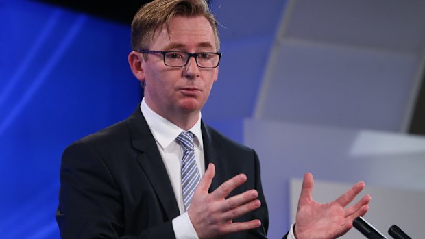 AMA president Brian Owler addresses the National Press Club on Wednesday.