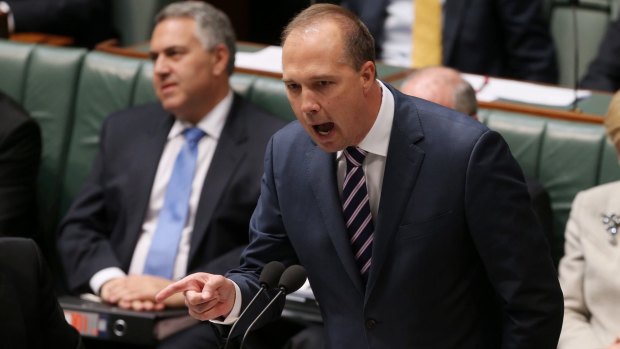 Immigration Minister Peter Dutton  has yet to apologise for the slur against Greens senator Sarah Hanson-Young.
