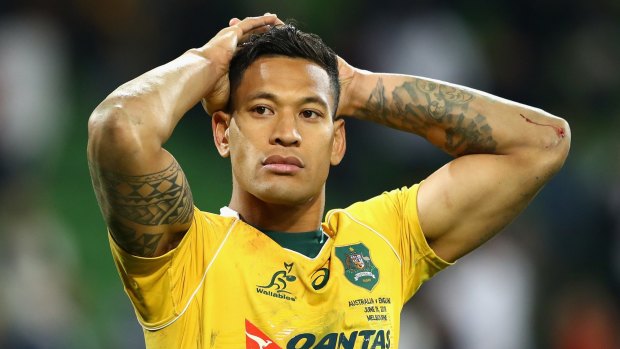 Roaming brief: Israel Folau is happy with his roving role in the Wallabies.