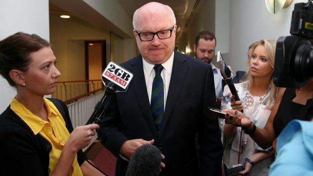 Attorney-General Senator George Brandis says journalists are not the target of the government metadata retention plans.