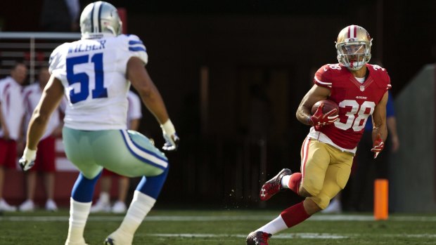 In the spotlight: Jarryd Hayne has made NFL bigwigs sit up and take notice.