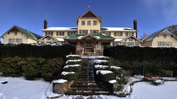 The historic Mount Buffalo Chalet (pictured here in June 2010) would be revived and reopened under a new tourism plan for the mountain.