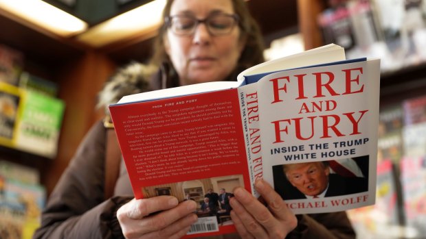 Fire and Fury has already become a No.1 bestseller just days after it was released. 