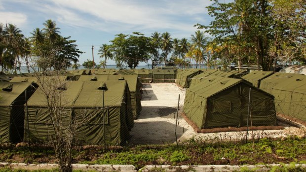 The Manus Island detention camp.