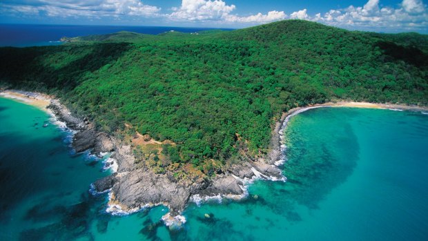 Noosa Heads and Noosa National Park.